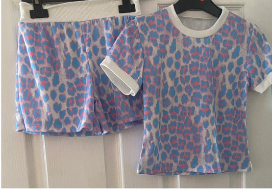 Leopard shorts set 10, years