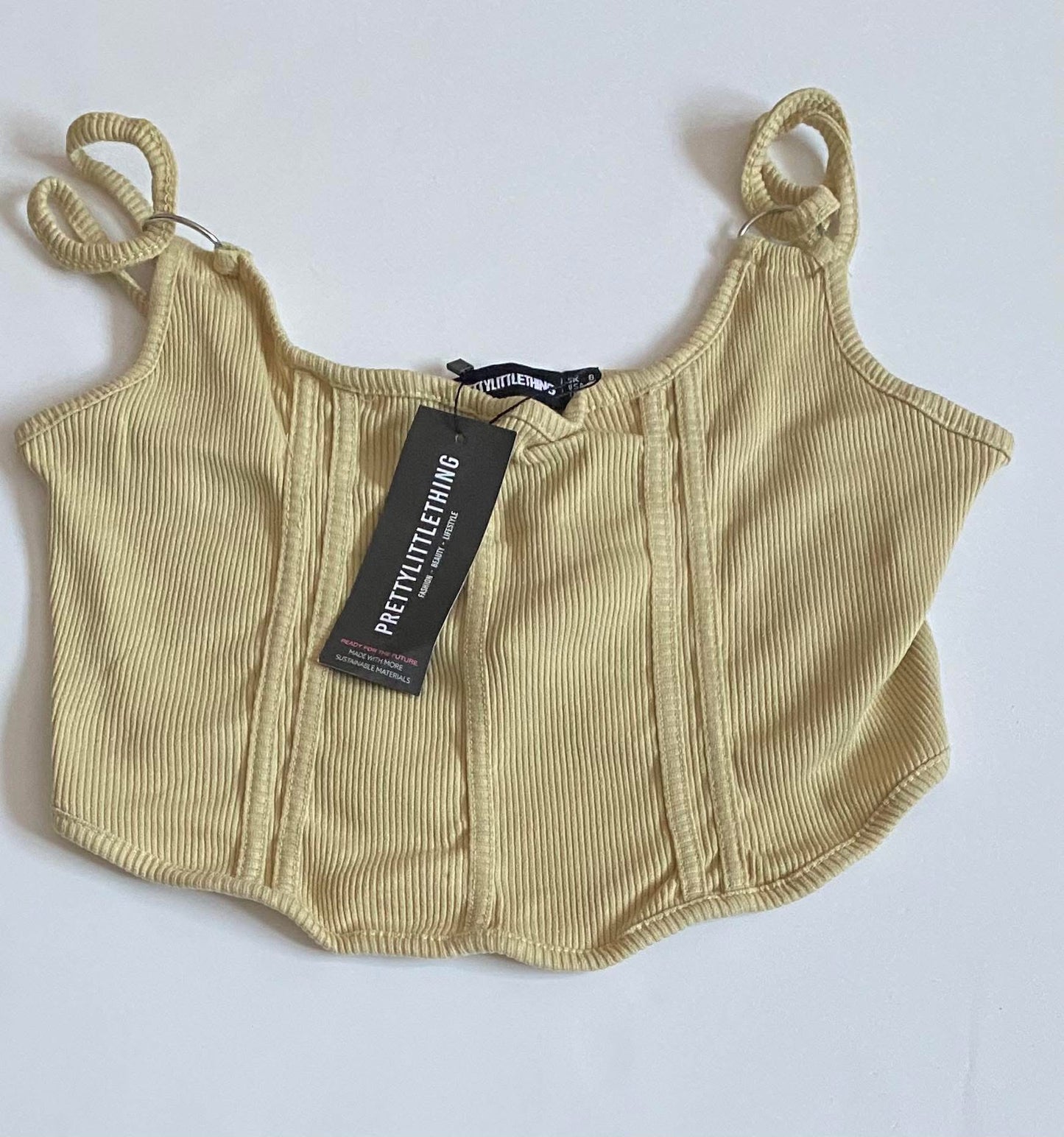 Size 8 pretty little thing crop top