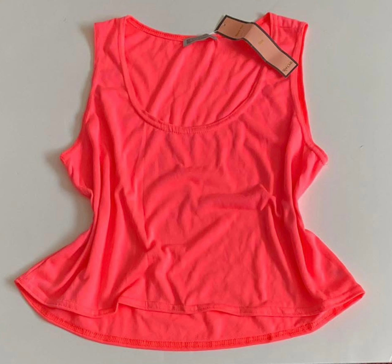 Bright pink top size 12