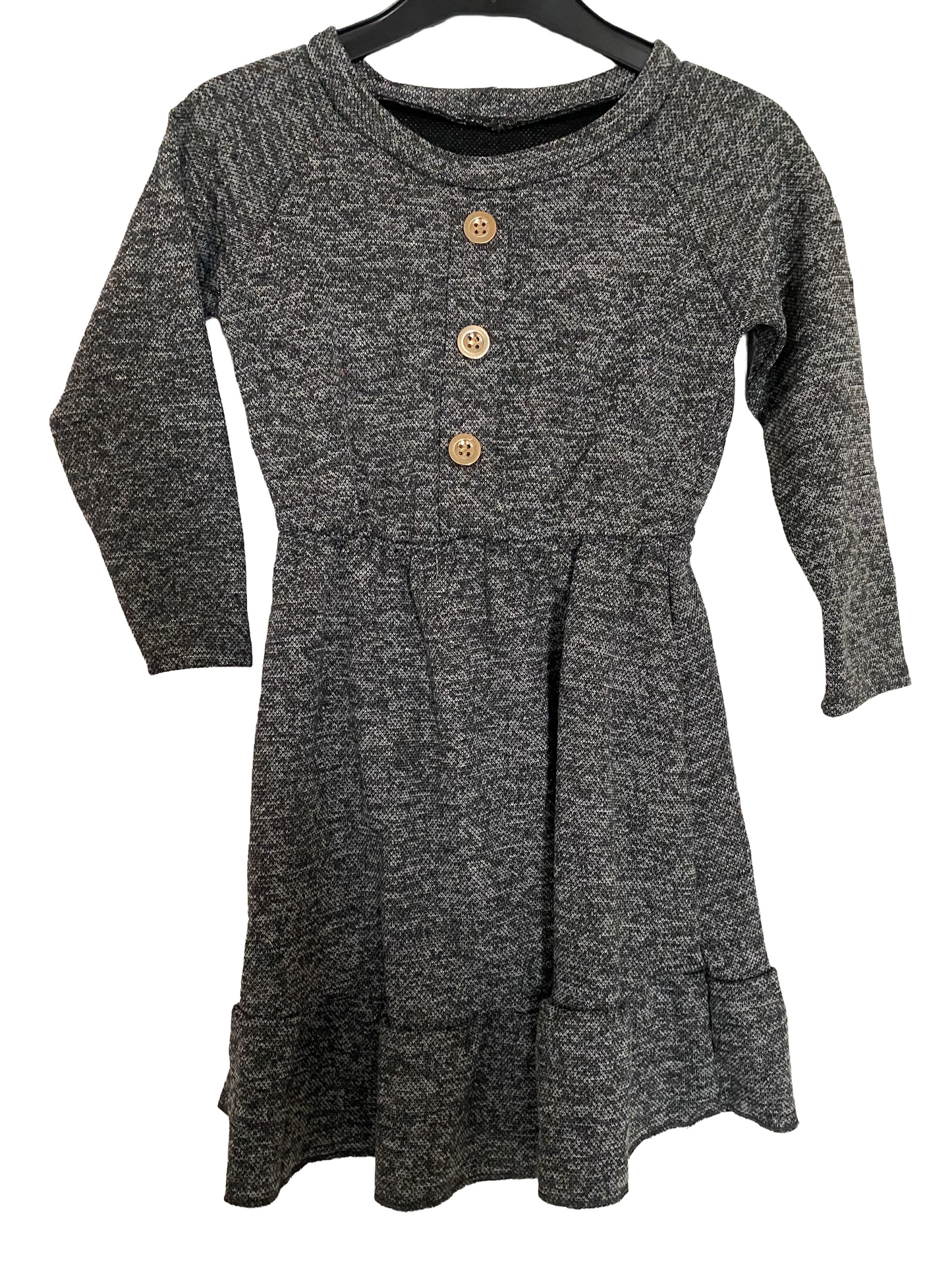 Girls dark grey dress