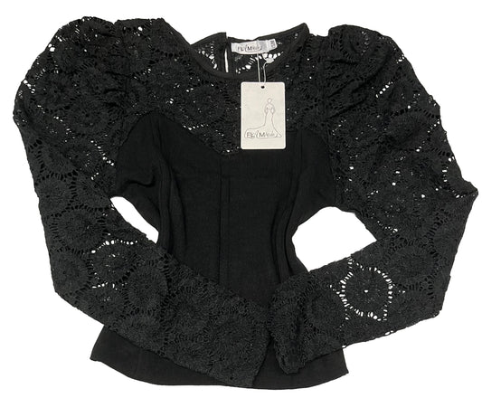 Ladies black top