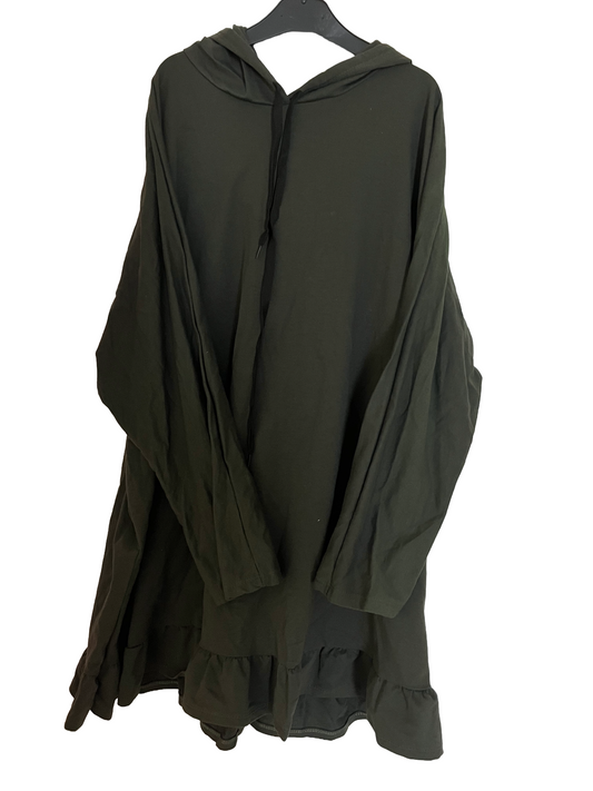 Khaki jumper dress