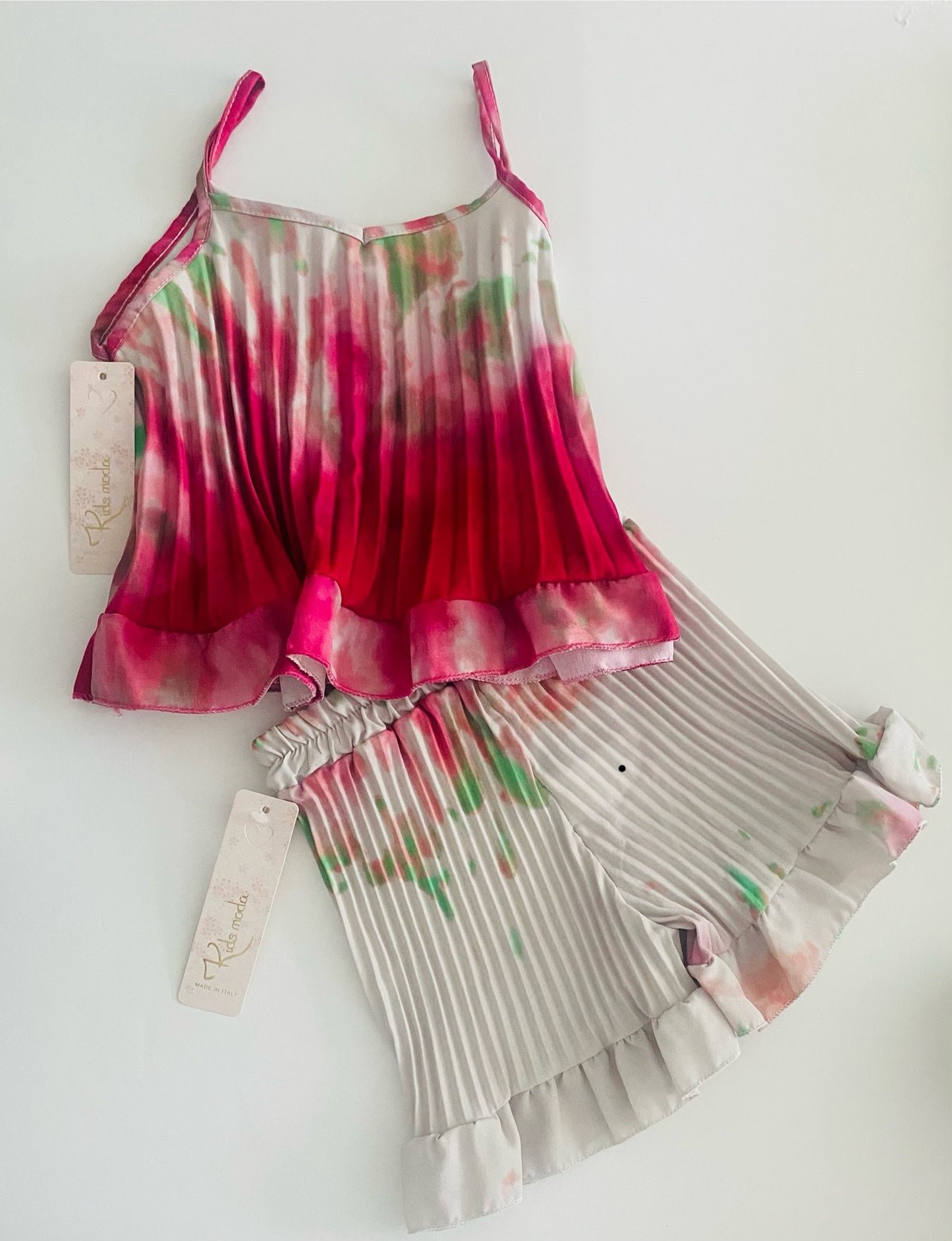 Girls shorts and top set last ones 4 & 6 years