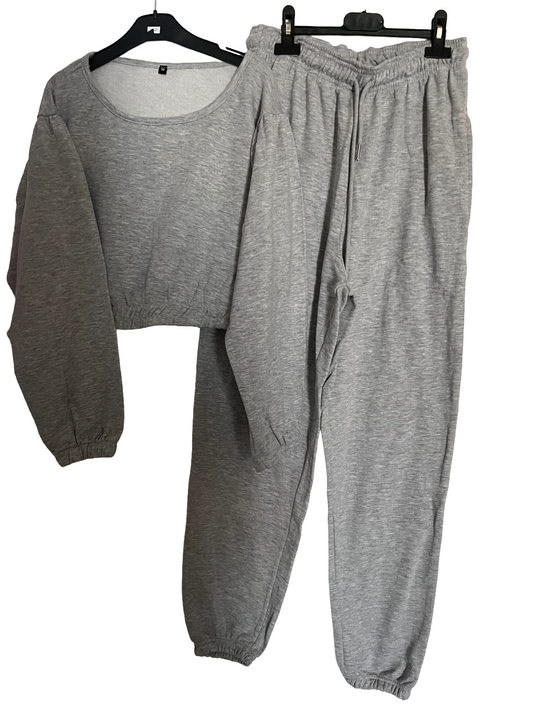 Ladies grey loungesuit