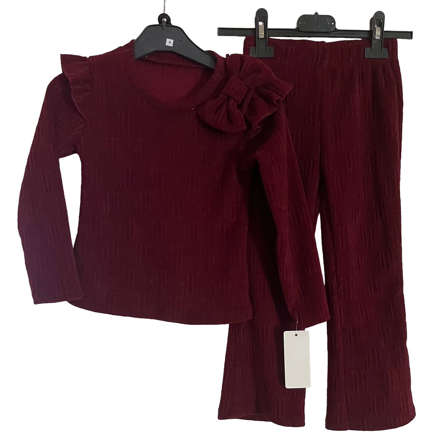 Wine patterned loungesuits